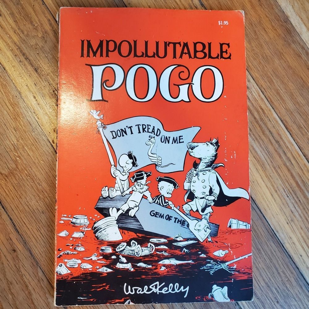 Impollutable Pogo‎ by Walt Kelly paperback comic book vintage 1970